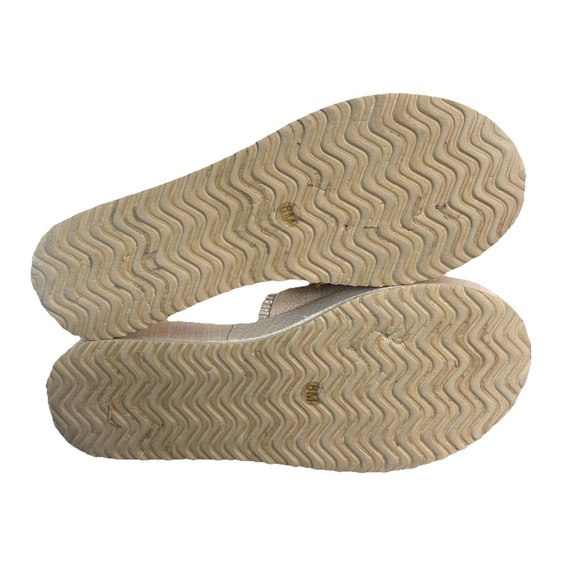 Beach by Matisse Sunda Platfrom Sandals Size 8M Raffia Natural Slip On - Picture 6 of 7